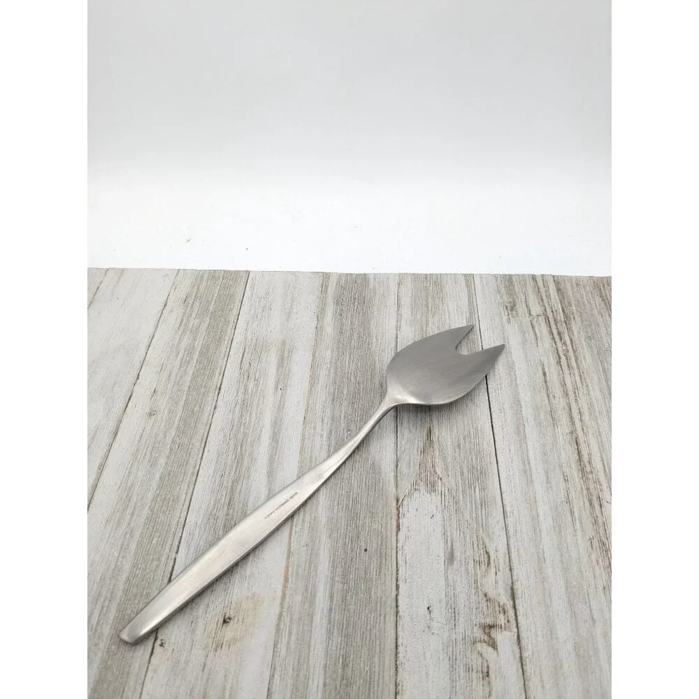 Gustav Stainless Steel Cold Meat Salad Serving Fork Sweden 10